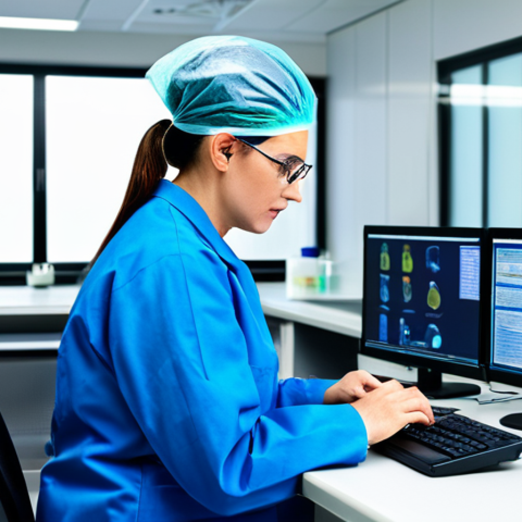 식품위생사 월급 체계 분석 - Experienced Food Safety Professional**

"A seasoned food safety professional in a modern laboratory ...